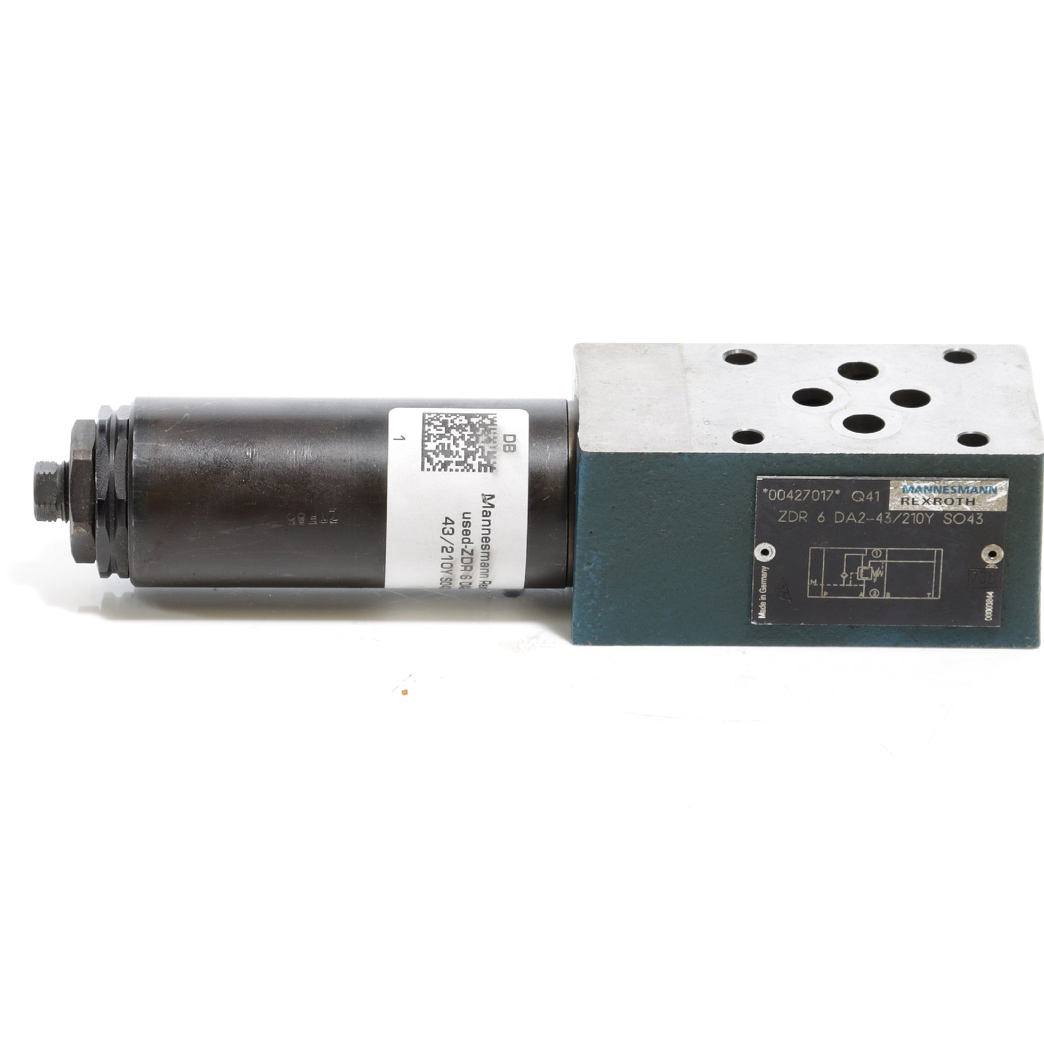 Pressure reducing valve  Used